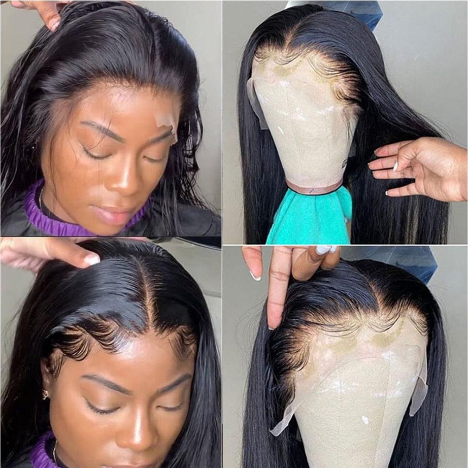 HD Lace Straight Frontal Wig - Supreme Lush Hair