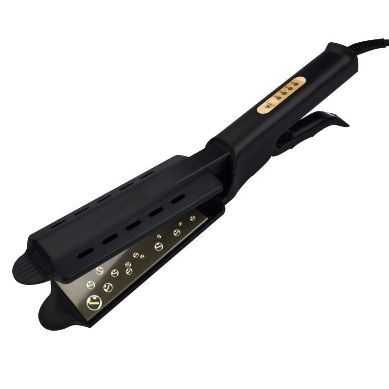 Four-Gear Hair Straightener Flat Iron - Supreme Lush Hair