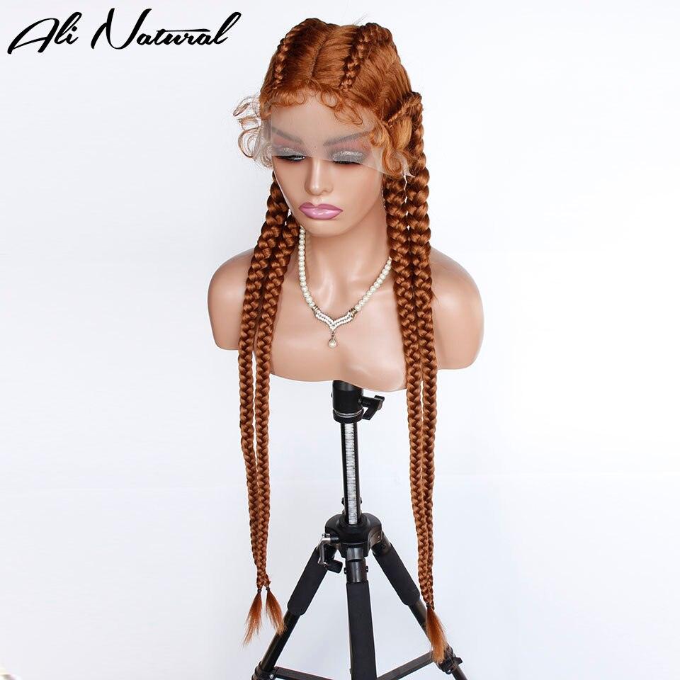 Synthetic Lace Front Braided Cornrow Wig - Supreme Lush Hair