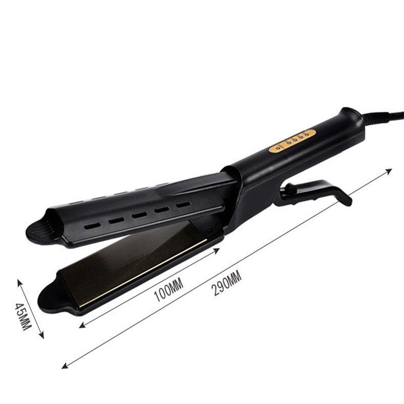 Four-Gear Hair Straightener Flat Iron - Supreme Lush Hair