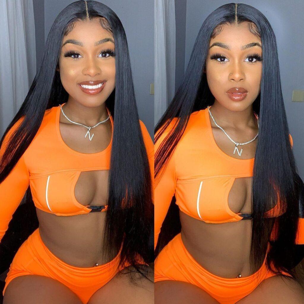 HD Lace Straight Frontal Wig - Supreme Lush Hair